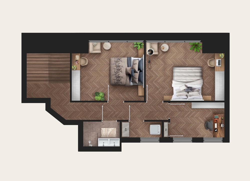 Parkweg 127A, 9727 HA Groningen - € 275.000 k.k. - ben-s Makelaars Groningen
