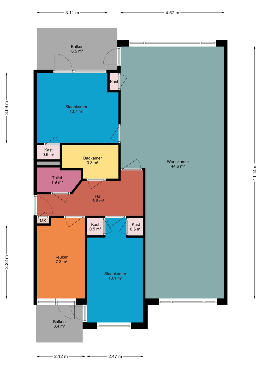 Van Ketwich Verschuurlaan 16, 9721 SN Groningen - € 239.950 k.k. - ben-s Makelaars Groningen