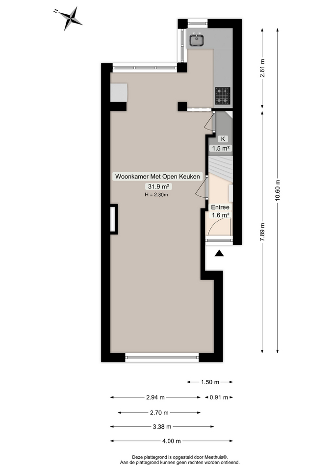 Berkelstraat 18a, 9725 GZ Groningen - € 300.000 k.k. - ben-s Makelaars Groningen