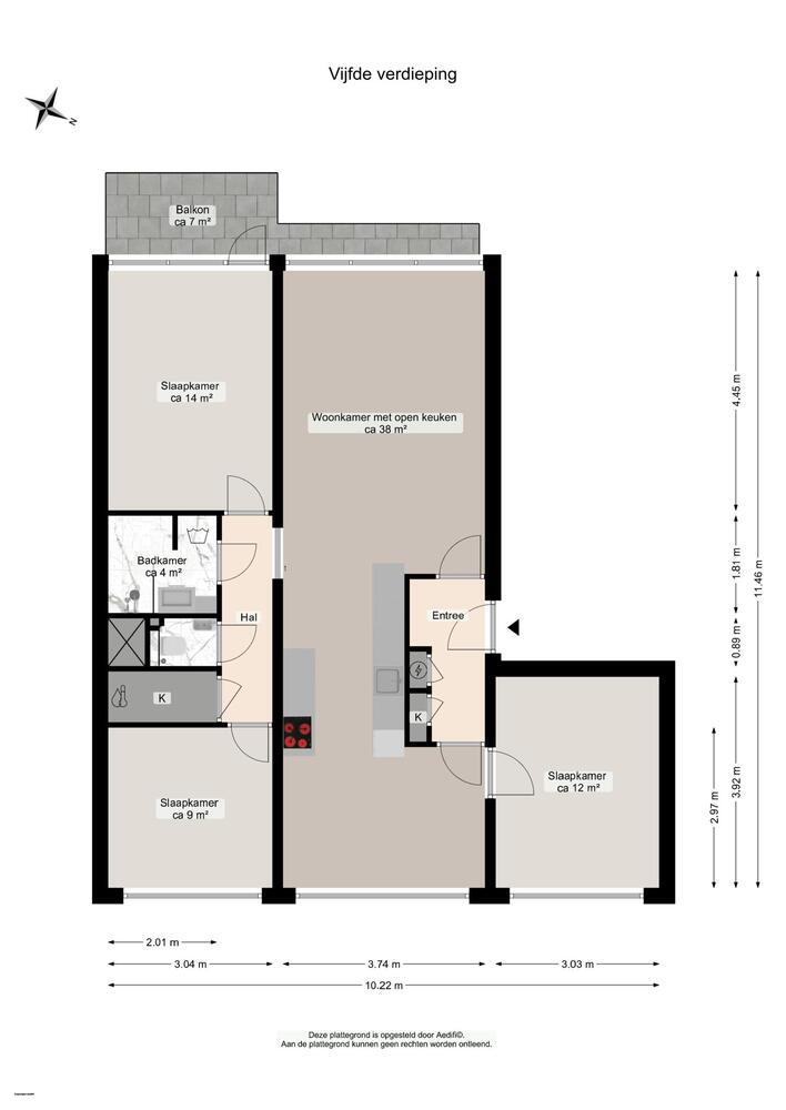 Meerpaal 83, 9732 AE Groningen - € 225.000 k.k. - ben-s Makelaars Groningen