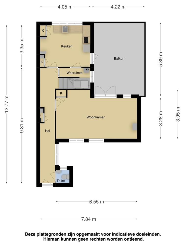Herestraat 95a, 9711 LE Groningen - € 335.000 k.k. - ben-s Makelaars Groningen