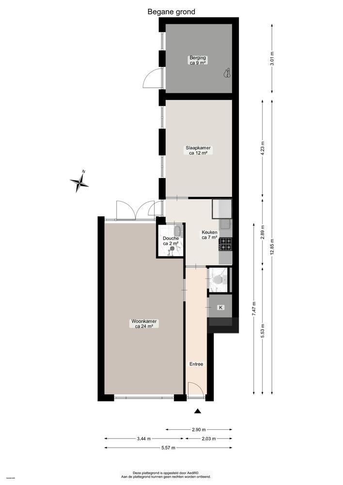 Louise Henriettestraat 17, 9717 LH Groningen - € 239.000 k.k. - ben-s Makelaars Groningen