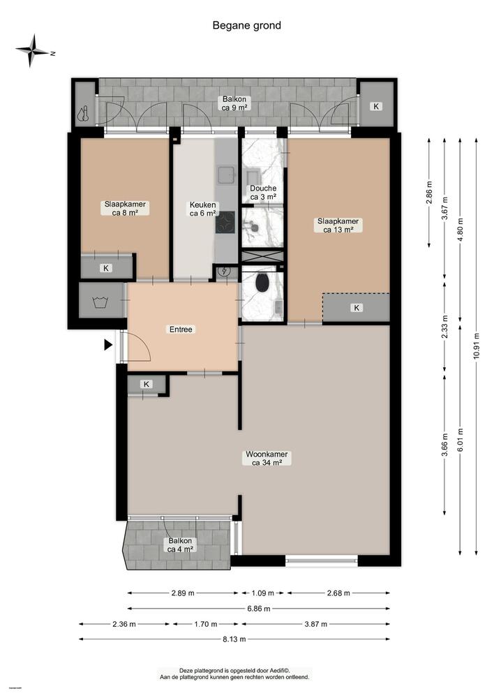 Huygensstraat 21, 9727 JA Groningen - € 295.000 k.k. - ben-s Makelaars Groningen