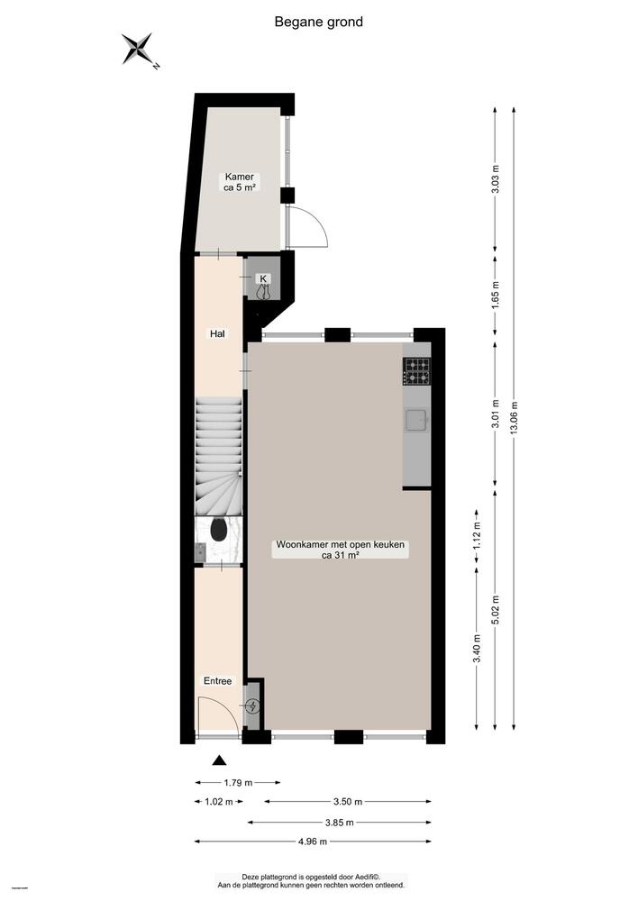 Oostersingel 46, 9711 XD Groningen - € 325.000 k.k. - ben-s Makelaars Groningen