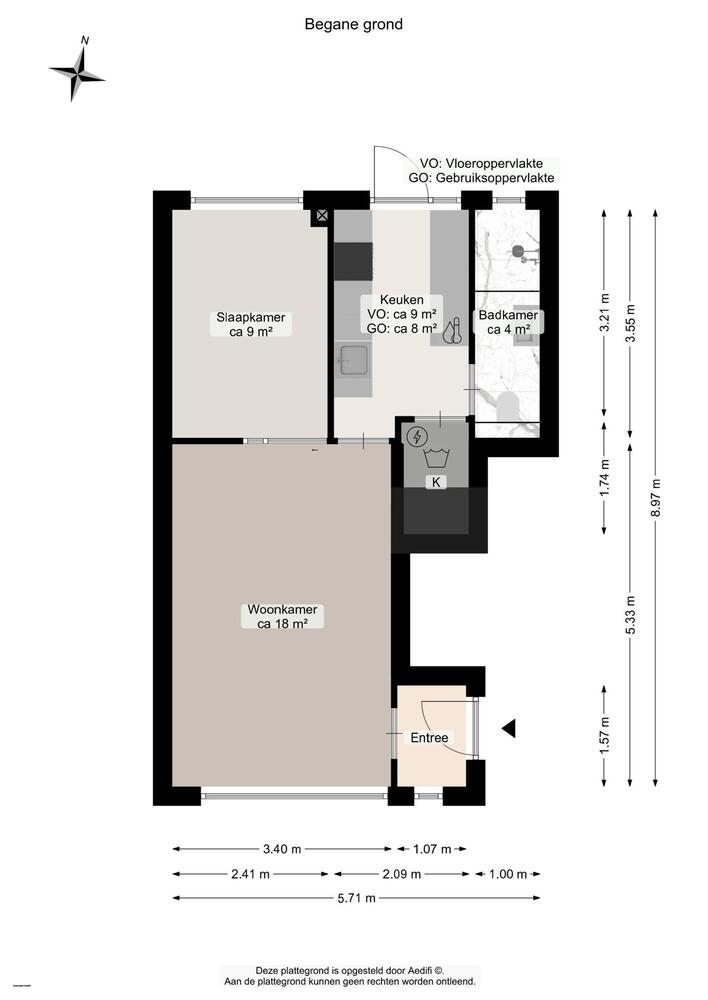 Hortensialaan 56, 9713 KR Groningen - € 219.500 k.k. - ben-s Makelaars Groningen