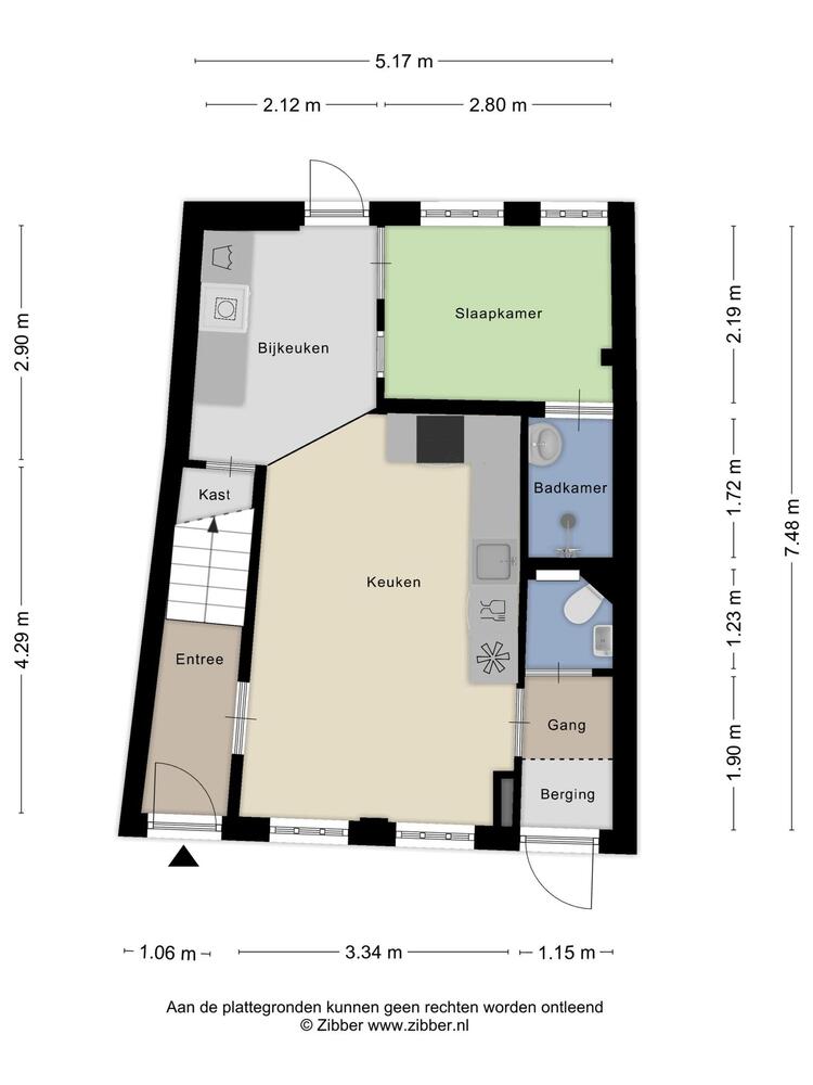Rodeweg 8, 9715 AW Groningen - € 375.000 k.k. - ben-s Makelaars Groningen