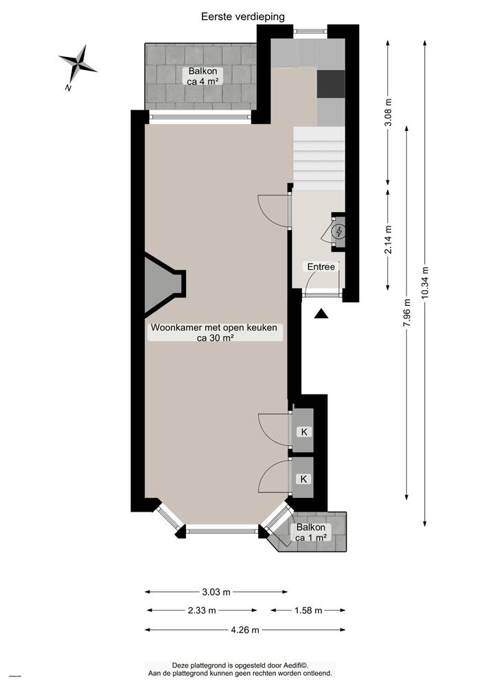 Van Heemskerckstraat 20b, 9726 GL Groningen - € 339.000 k.k. - ben-s Makelaars Groningen