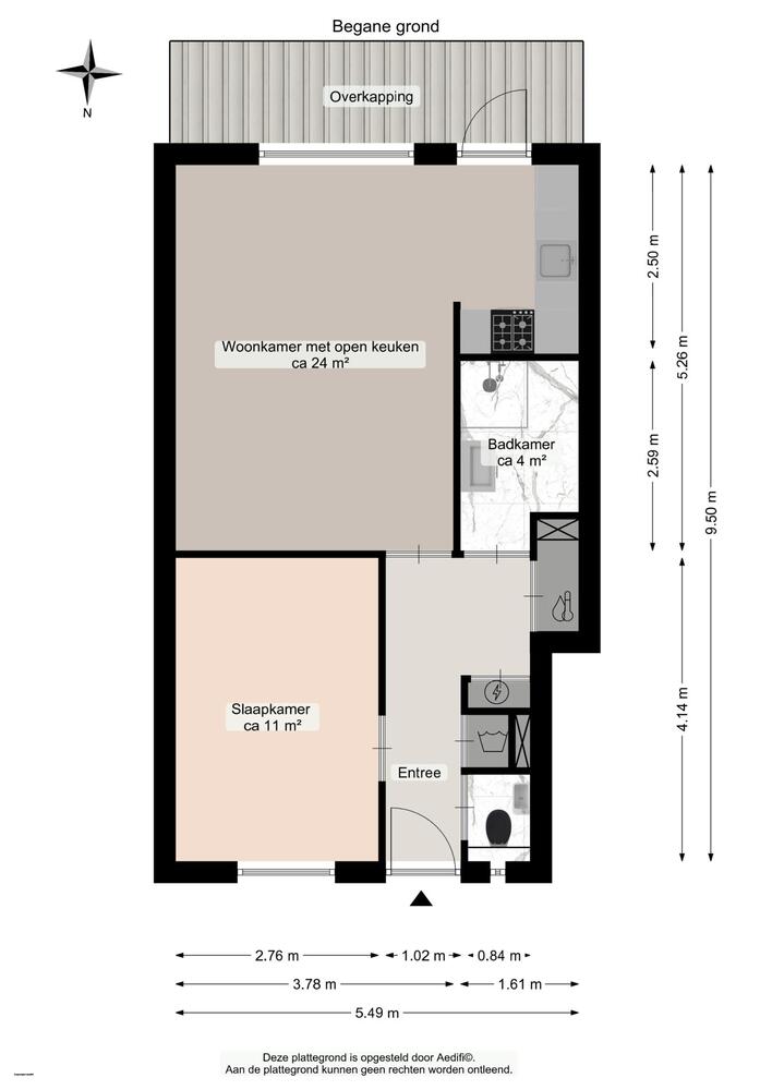 Mudaheerd 9, 9737 SW Groningen - € 225.000 k.k. - ben-s Makelaars Groningen