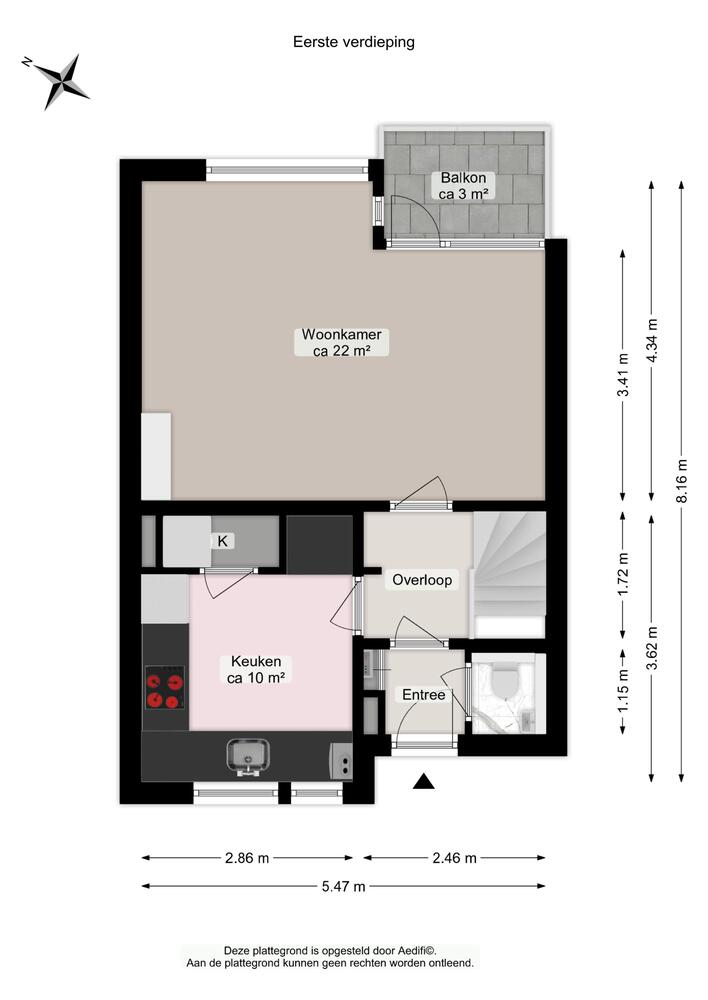 Sabotagelaan 72, 9727 CR Groningen - € 265.000 k.k. - ben-s Makelaars Groningen