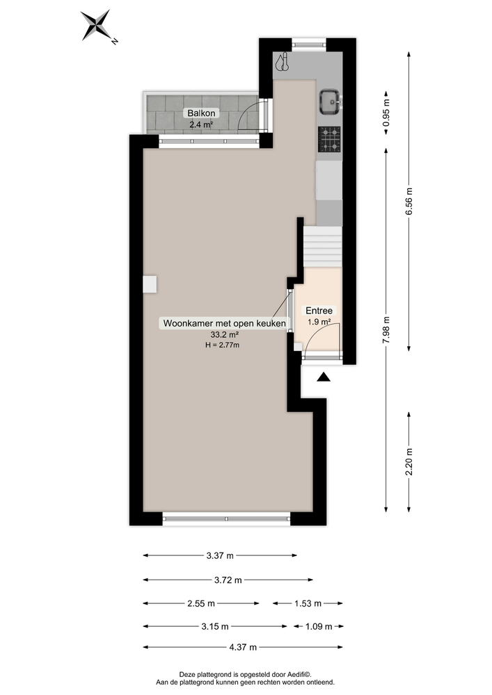 Abel Tasmanstraat 15b, 9726 EG Groningen - € 345.000 k.k. - ben-s Makelaars Groningen