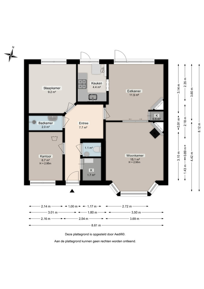 Van der Waalsstraat 3, 9727 HT Groningen - € 299.000 k.k. - ben-s Makelaars Groningen