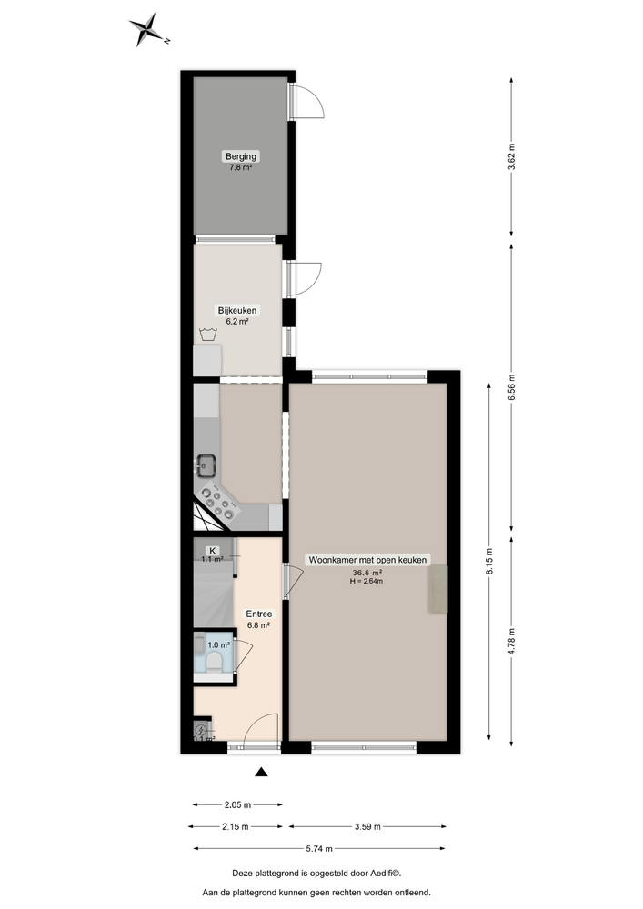 Weegschaalstraat 34, 9742 NZ Groningen - € 300.000 k.k. - ben-s Makelaars Groningen