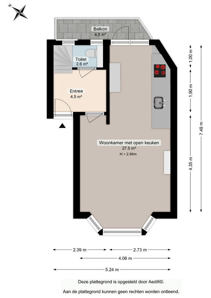 Ceramstraat 3a, 9715 JK Groningen - € 300.000 k.k. - ben-s Makelaars Groningen