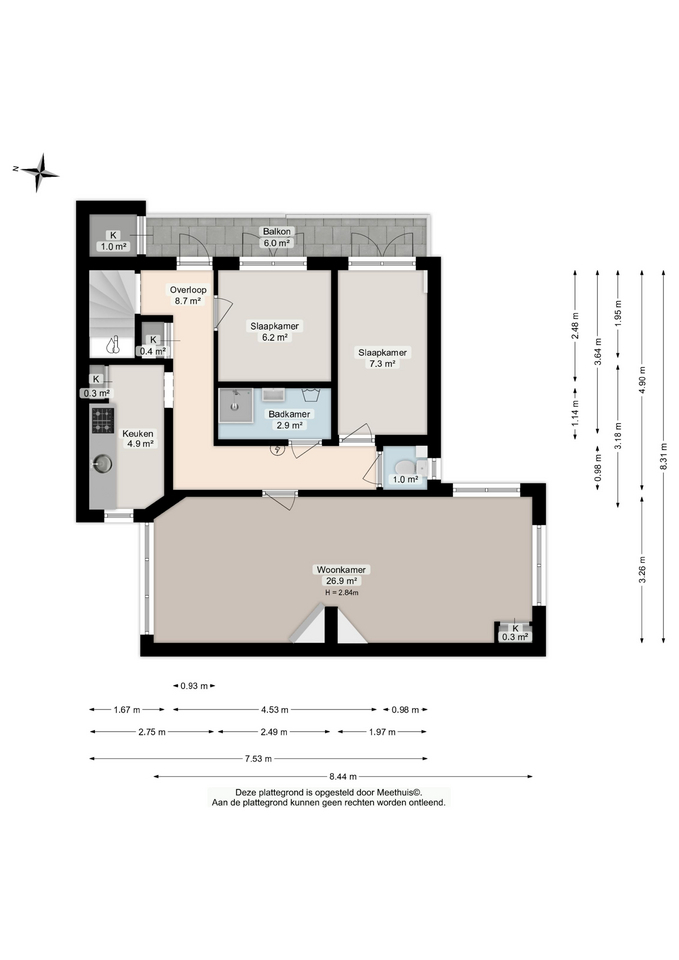 Waldeck-Pyrmontplein 4b, 9722 GN Groningen - € 250.000 k.k. - ben-s Makelaars Groningen
