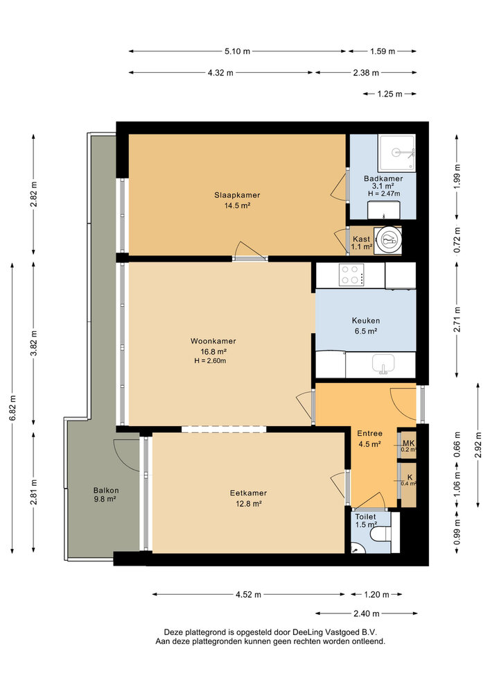 Maria Dermoutlaan 20, 9721 VJ Groningen - € 245.000 k.k. - ben-s Makelaars Groningen